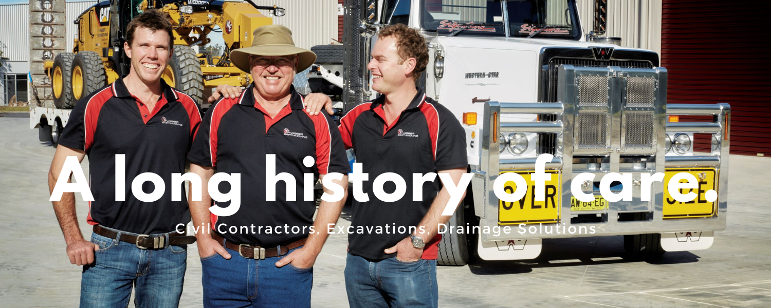 Webber earthmoving, Civil Contractors, Excavations & Drainage Solutions